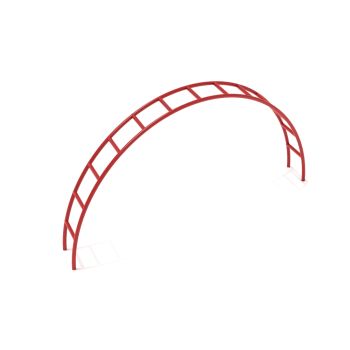 Freestanding Curved Ladder Climber