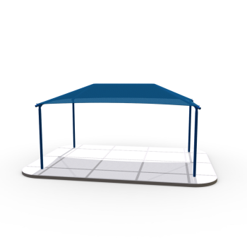 Rectangular Shade Shelter with 8 feet high Entrance Height - Surplus
