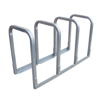 4 Hoop U-Lockit Bike Rack - 8 Bike Capacity
