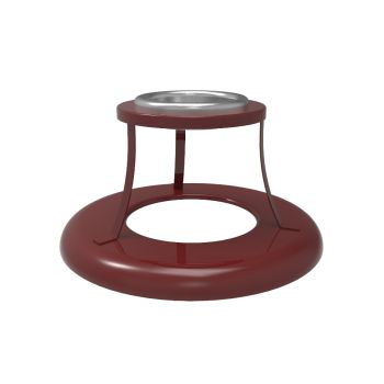 32 Gallon Tiered Trash Receptacle Lid with Ash Tray