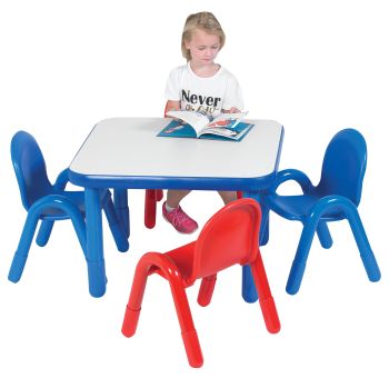 Angeles BaseLine Square Table & Chair Set