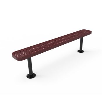 Honeycomb Steel Park Bench without Back
