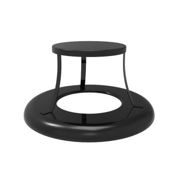 MyTCoat 32 Gallon Tiered Trash Receptacle Lid