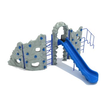 Three Panel Summit Craggy Climber