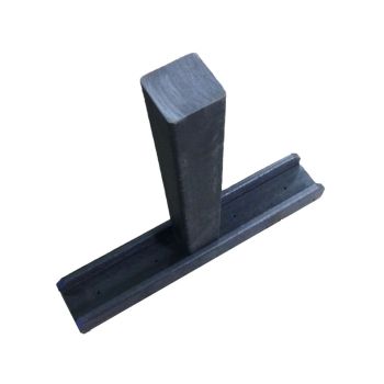 Frog Furnishings Trash Receptacle In-Ground T Post