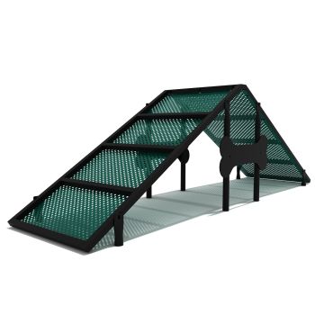 Freestanding Dog Ramp - Green
