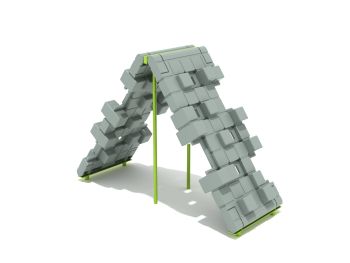pixel bridge climber- gray