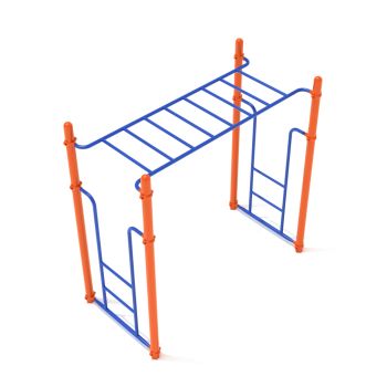 Freestanding Straight Standard Horizontal Climber
