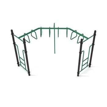 Freestanding 90-Degree Trapezoid Climber