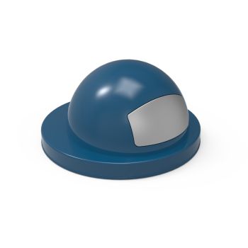 32 Gallon Steel Trash Receptacle Lid