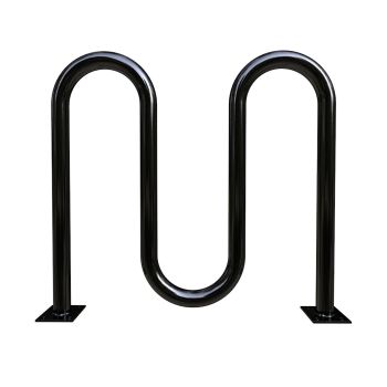 Wave Style Bike Rack - 5 Bike Capacity