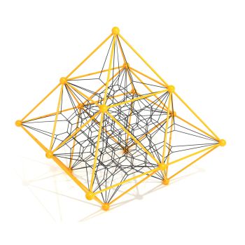 String Theory Dimensional Climbing Rope Tower