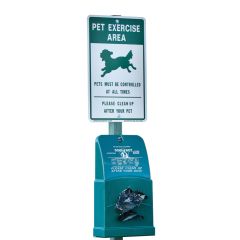 Aluminum Off-Leash Pet Sign