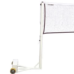 Heavy-Duty One-Court Round Portable Badminton System