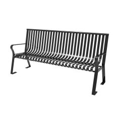 Metro Bench with Back