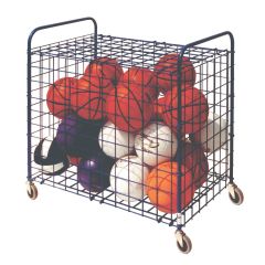 Large Portable Blue Ball Locker - 36" L x 24" W x 36" H