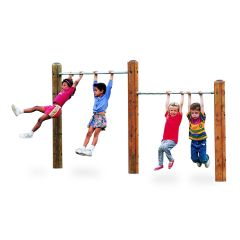 Chinning Bars with Children