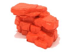 four feet boulder climber- orange