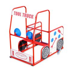 Red Infinity Tool Trucks