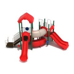 Tubes Ahoy Play Structure Front View