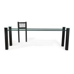 Recycled Plastic Fitness Parallel Bars with Exercise Panel