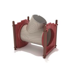 Free Standing Skylight Trunk Crawler Tube - Front