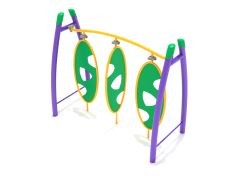 Freestanding Curved Post Triple Wing Climber