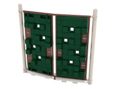 pixel half zag climber- green
