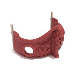 Free Play Pirate Bow Panel Front View