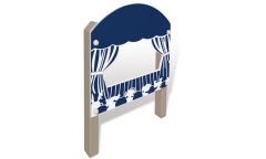 Freestanding Puppet Theater Panel