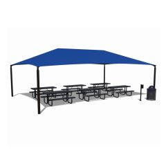 Outdoor Social Distancing Environment: Table Package