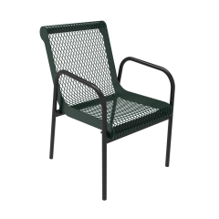 Expanded Metal Stacking Chair