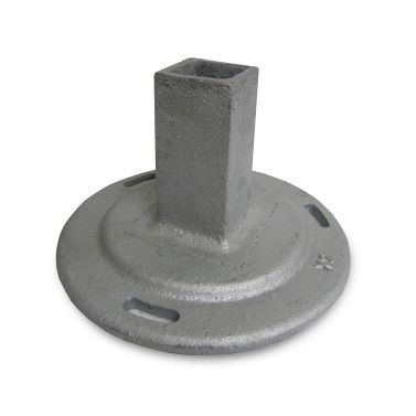 Cast Iron Pedestal Post Mounting Base