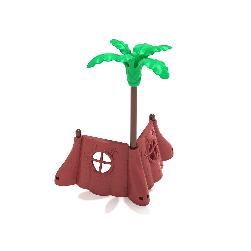 Corner at the Palm Play Hut - Front