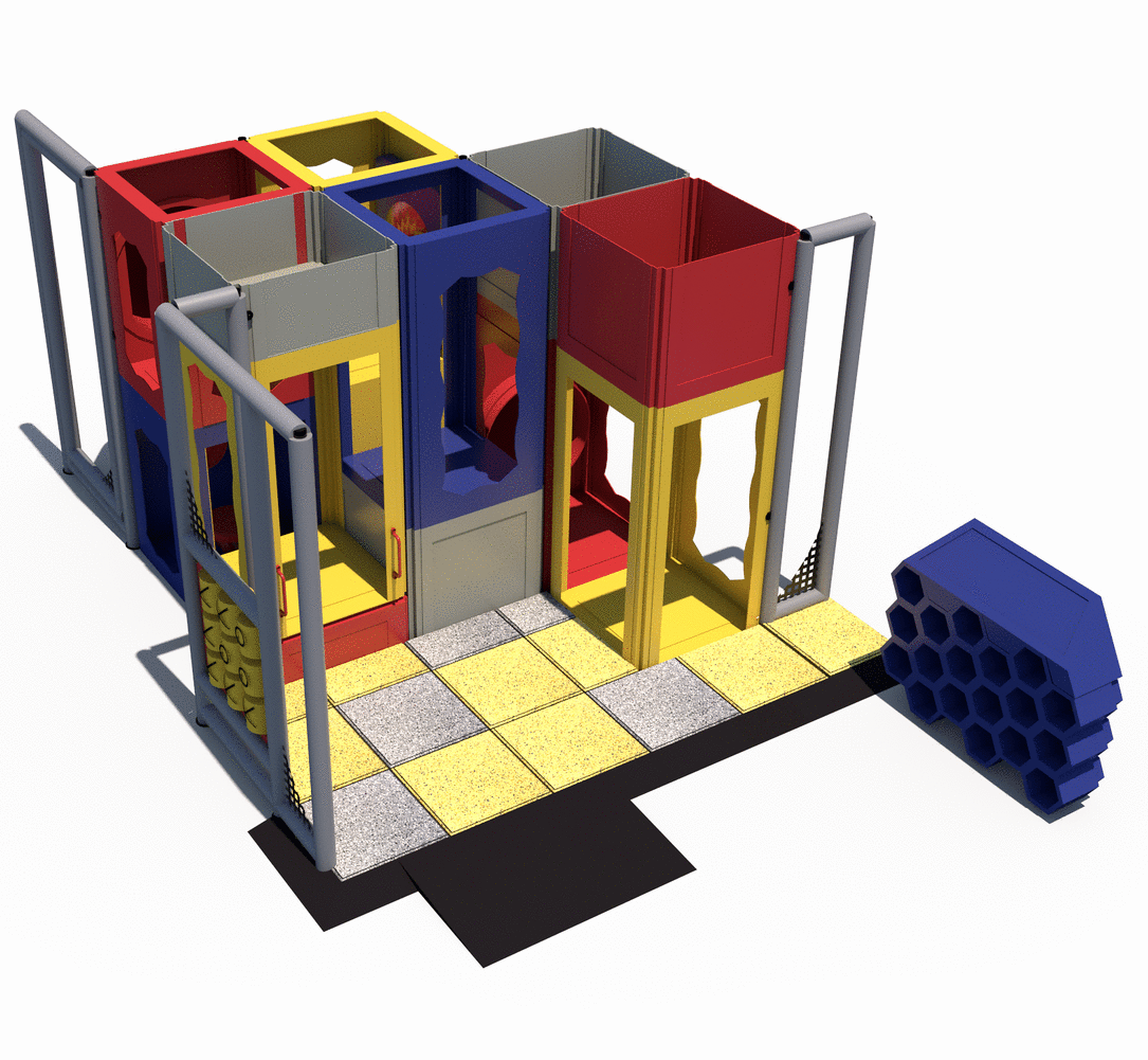 Cube Quest Indoor Playground side