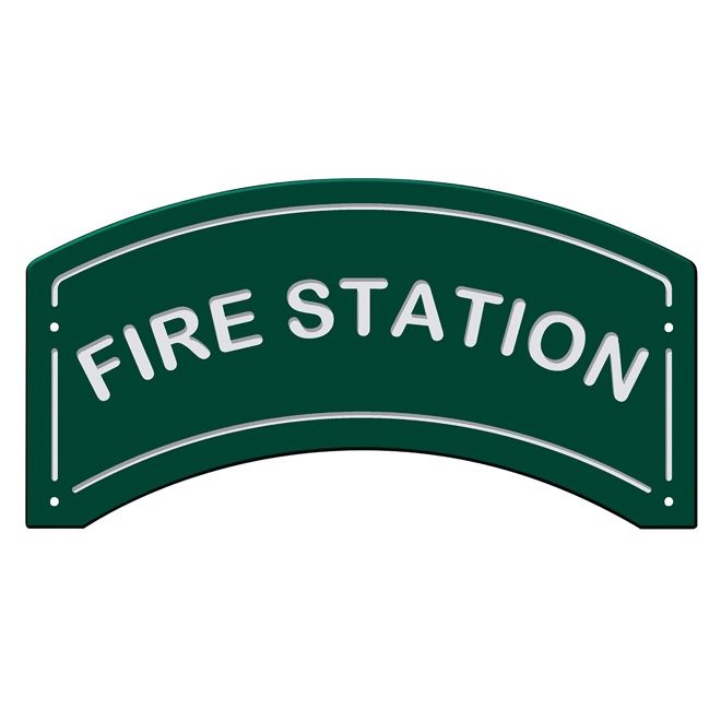 Freestanding Fire Station Panel