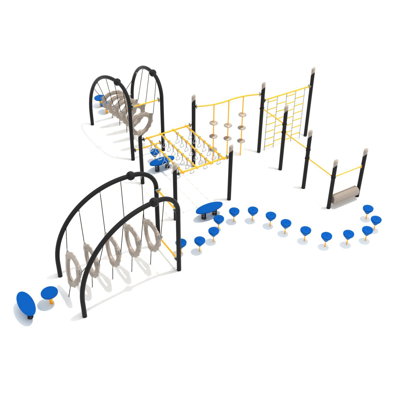 Front Runner Fitness Course Front View