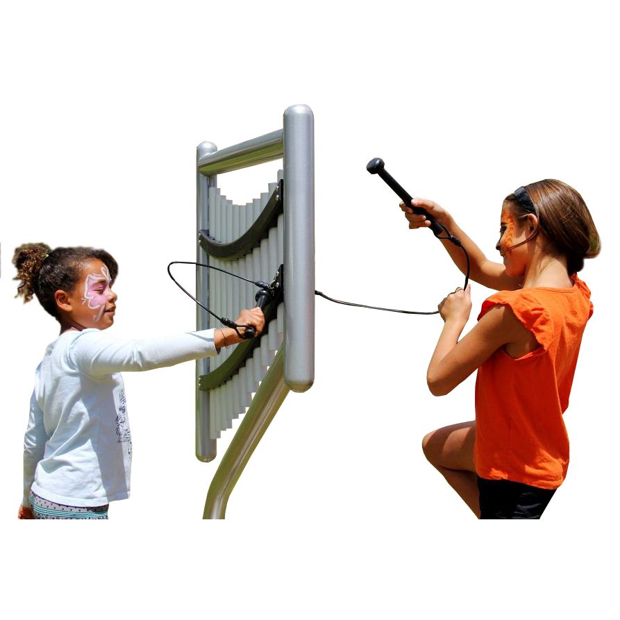 Children Playing the Harp