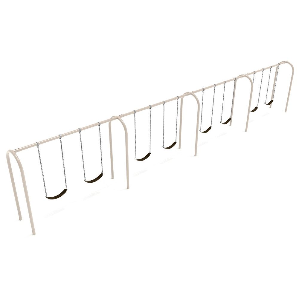 8 Feet High Arch Post Swing - 4 Bays - Surplus