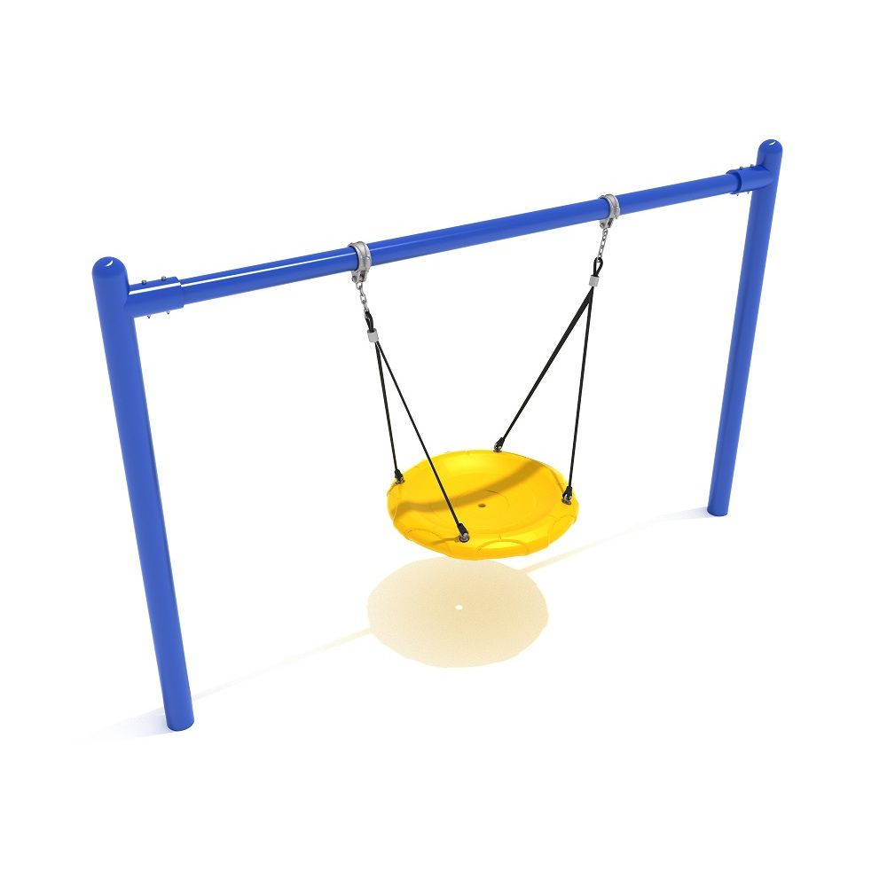 Elite Series 5 inch Single Post Nest Swing 7 foot