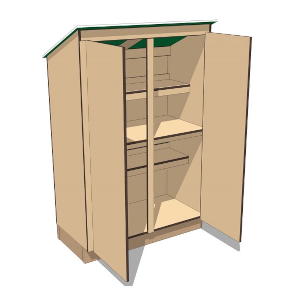 Upright Storage Cabinet - Front