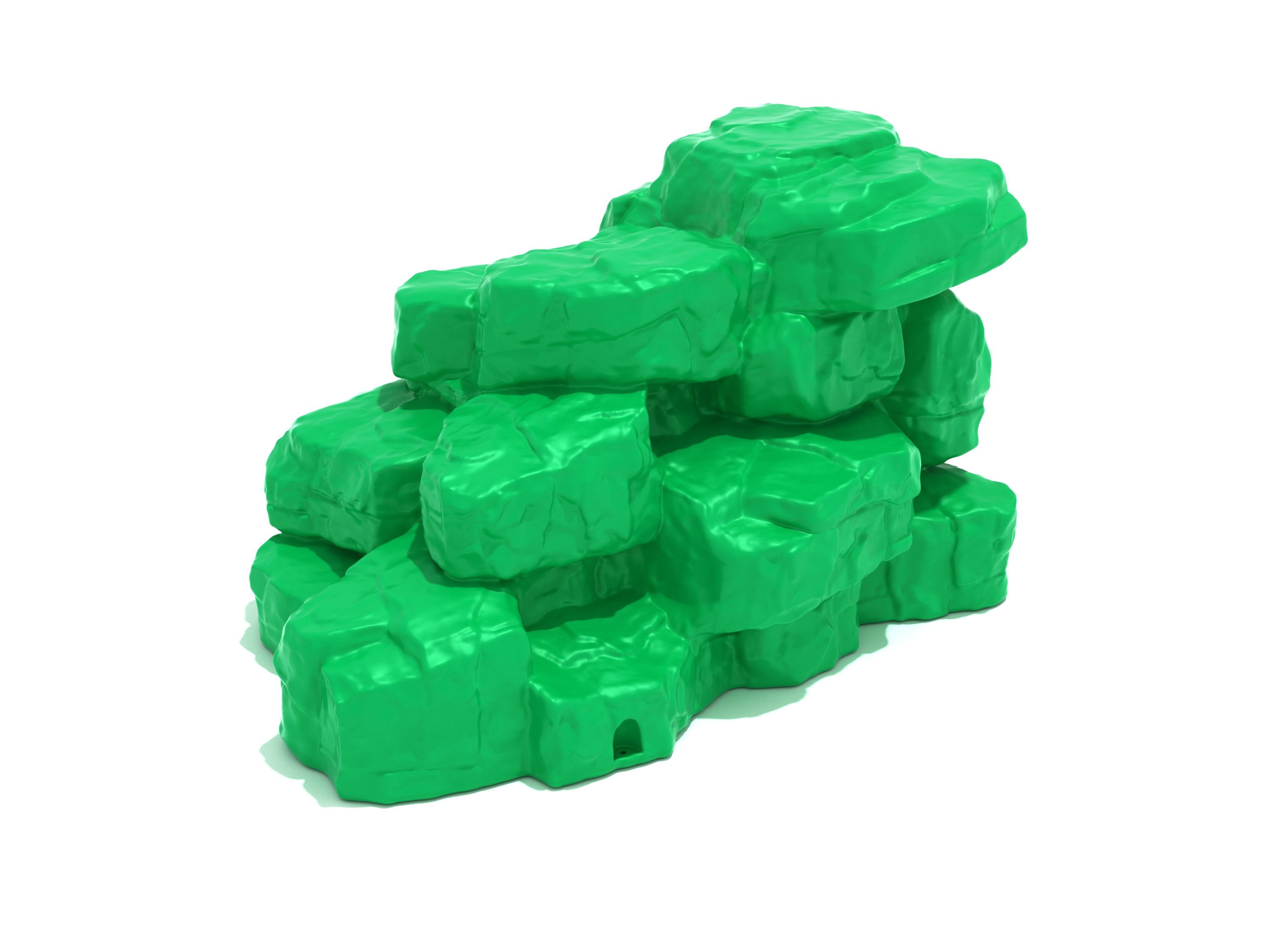 three feet boulder climber- green