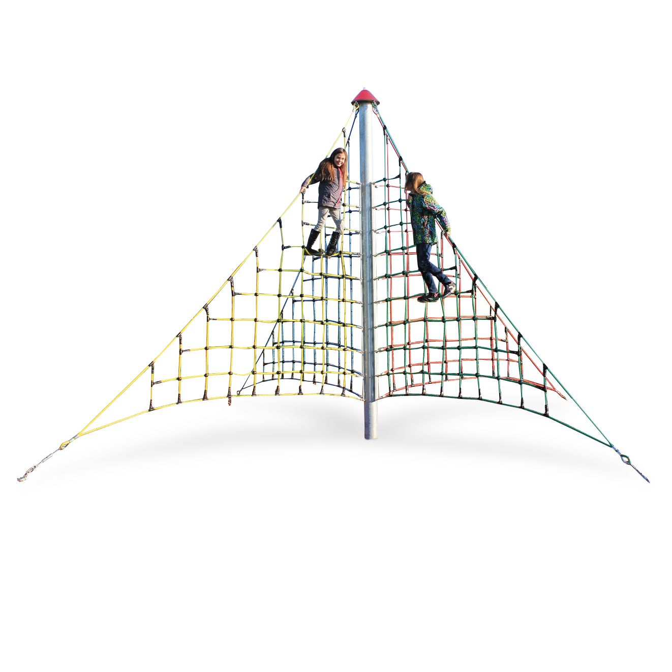 X Pyramid Net Climber 2