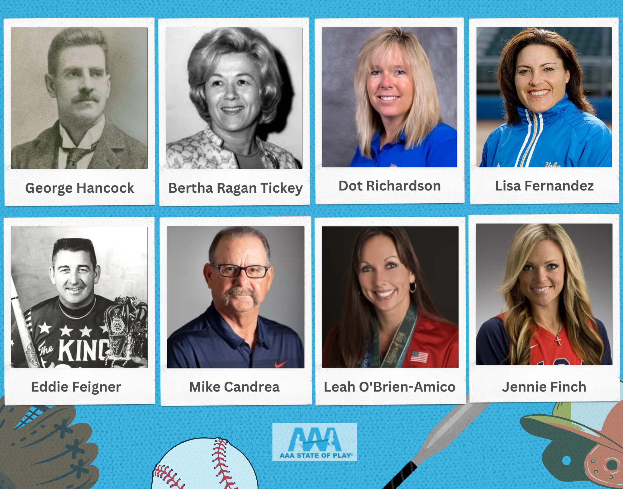 figures in softball history